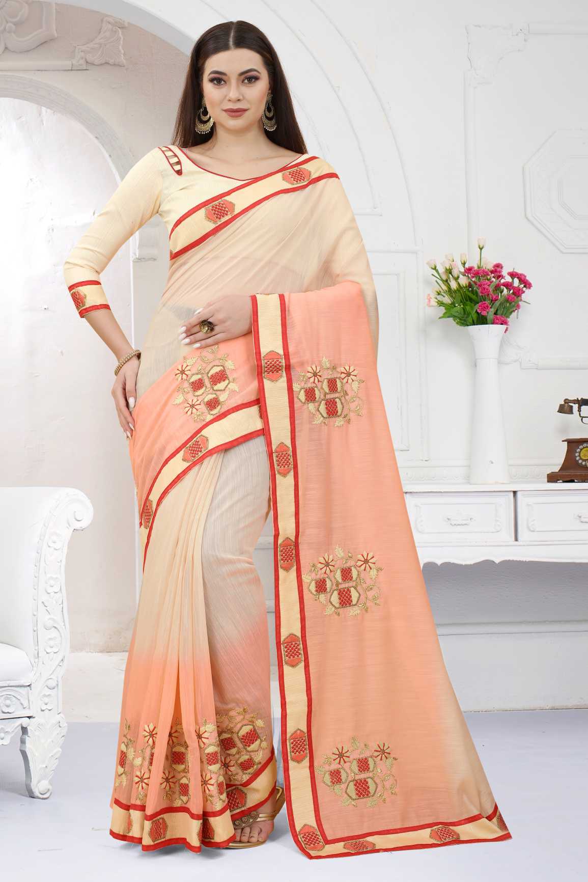 New) Latest Saree Designs 2021 Party Wear Rs.1970
