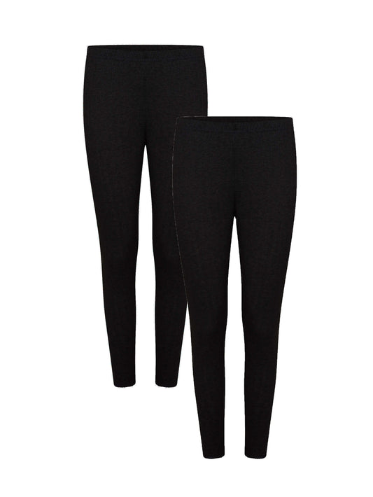 2-Pack Thermal Leggings for Women (Black+Grey), £11.46 at