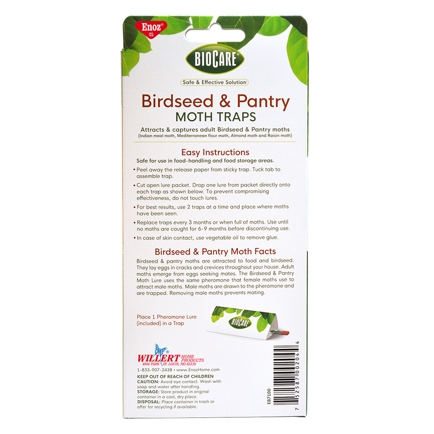 Pantry Moth Traps Indian Meal Moth Traps (12 pack ) Bird Seed