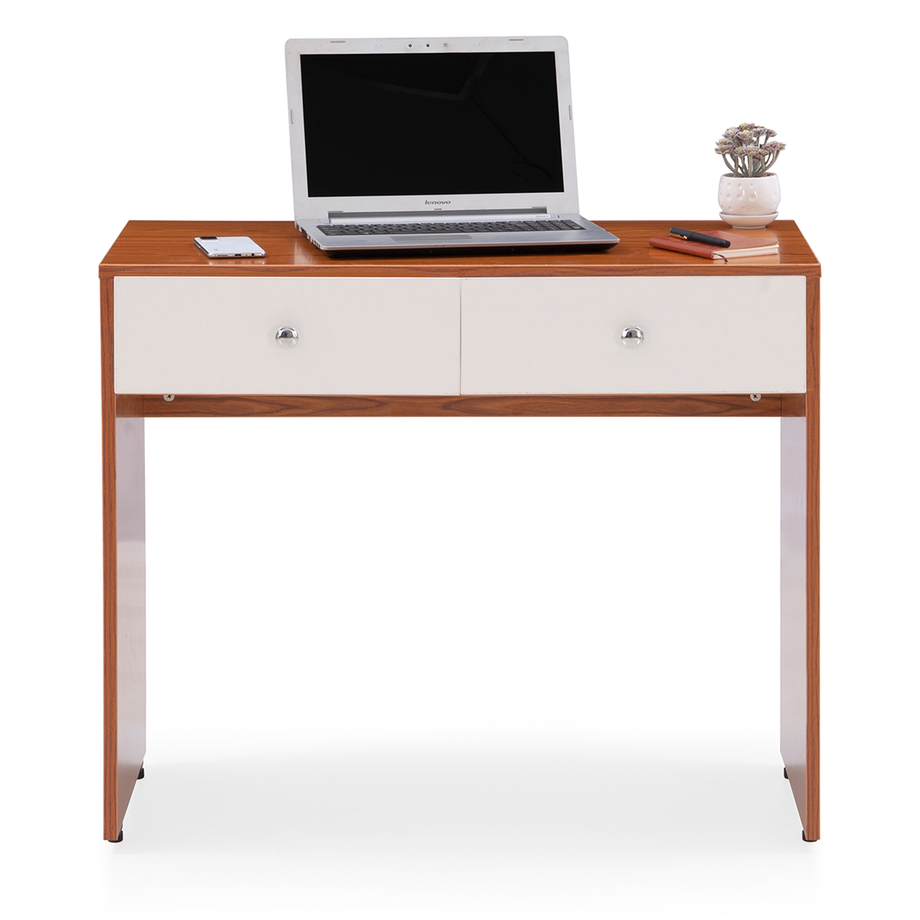 Aria Study Desk with Drawers-image-3