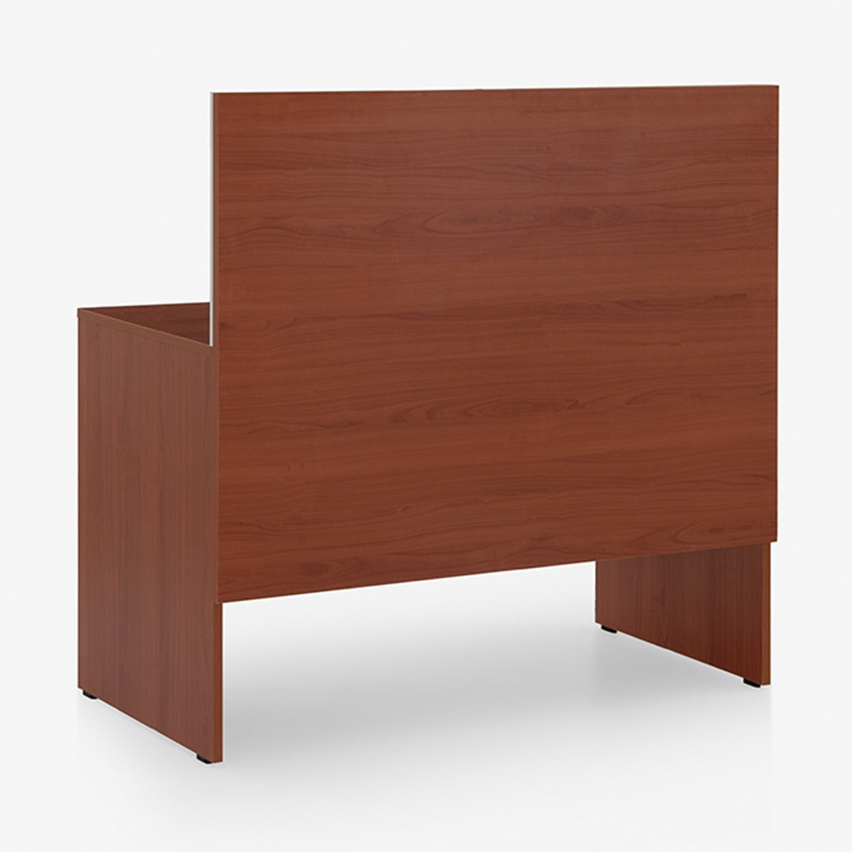 Luka Desk with White Board Marker and Pin Up Board (Oxford Cherry)