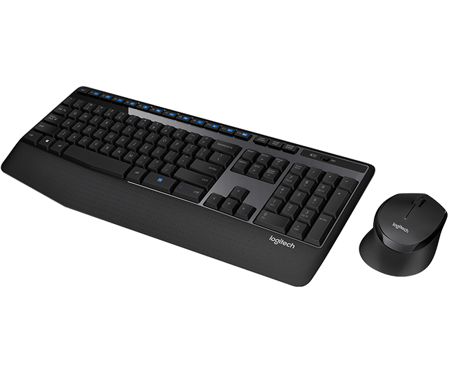 Logitech MK345 Wireless Combo – Full-Sized Keyboard with Palm Rest and Comfortable Right-Handed Mouse-image-0