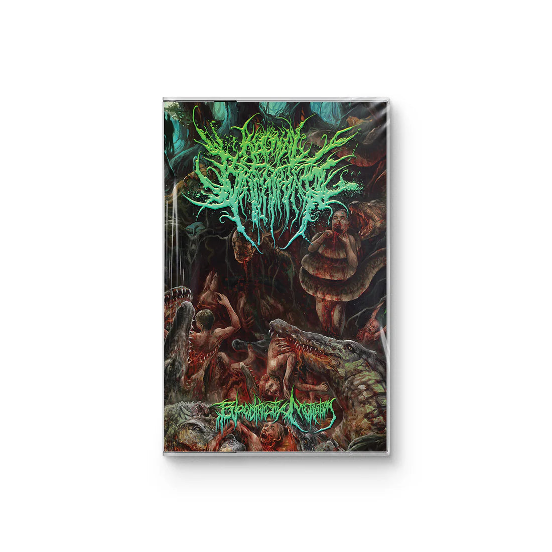 Agonal Breathing- Bloodthirsty Mutilation CASSETTE on Lifeless Chasm Rec.