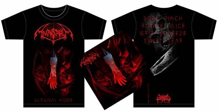 ANASARCA- Survival Mode CD / T-SHIRT PACKAGE OUT NOW!!!