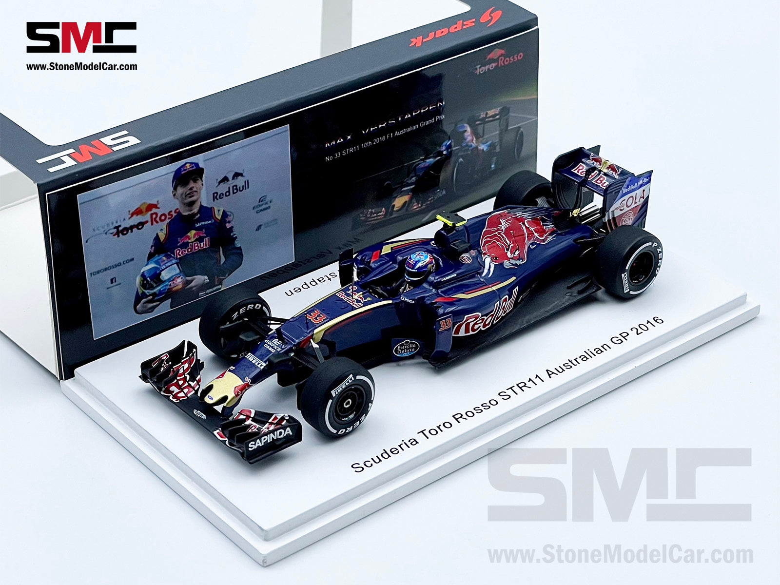 1:43 Spark Red Bull F1 RB11 #3 Daniel Ricciardo Special Testing 