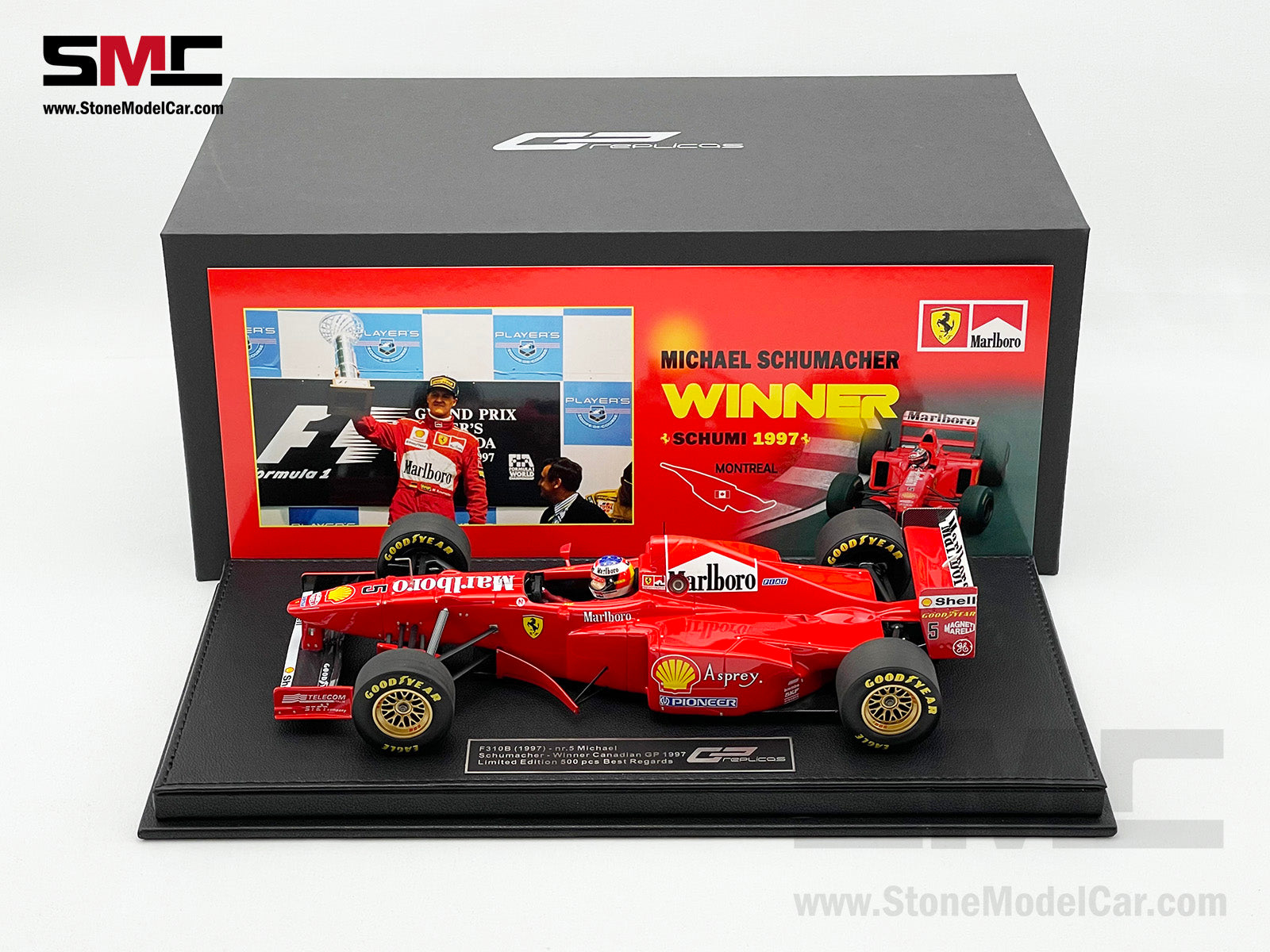 Ferrari F1 F310B Michael Schumacher Canada Winner 1997 1:18 GP 