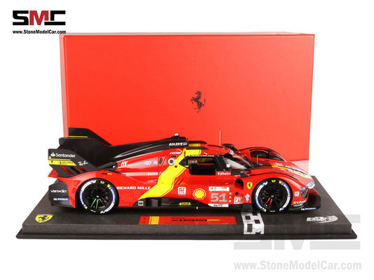 LOOKSMART 1/43 - FERRARI 499P Hypercar - Pole Position Le Mans 2023