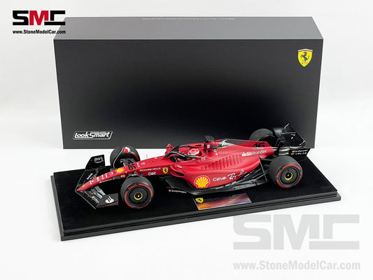 BBR-MODELS BBR221816 Scale 1/18  FERRARI F1-75 TEAM SCUDERIA FERRARI N 16  WINNER BAHRAIN GP 2022 CHARLES LECLERC RED