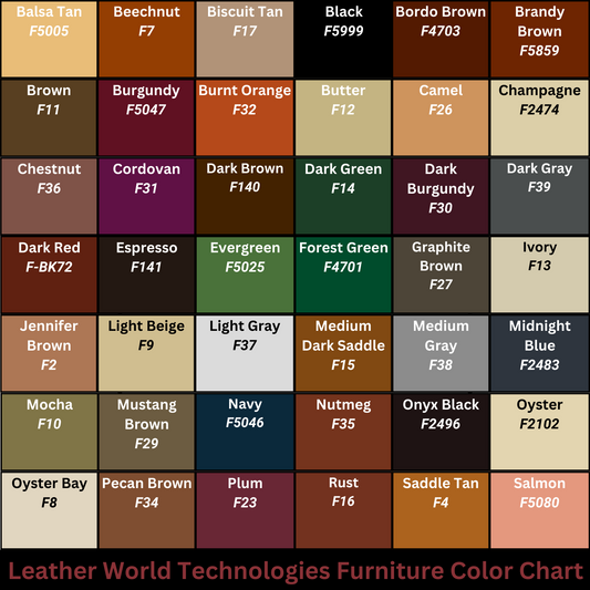 Color Matched Aniline Dye – Leather World Technologies