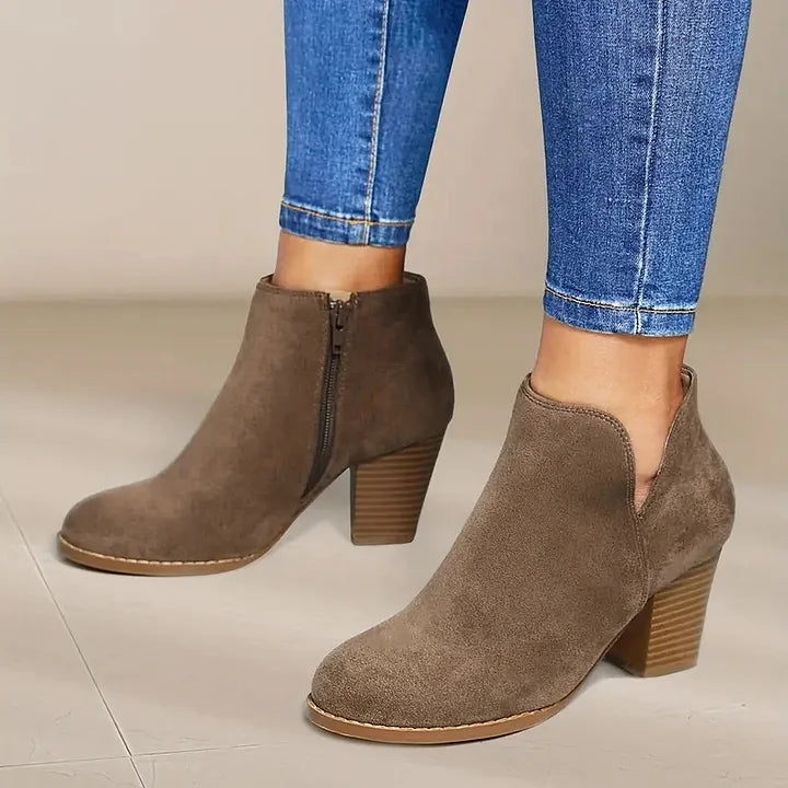 Product Image for Ivyshape | Women's Ankle Boots With Heel, Camel / 39