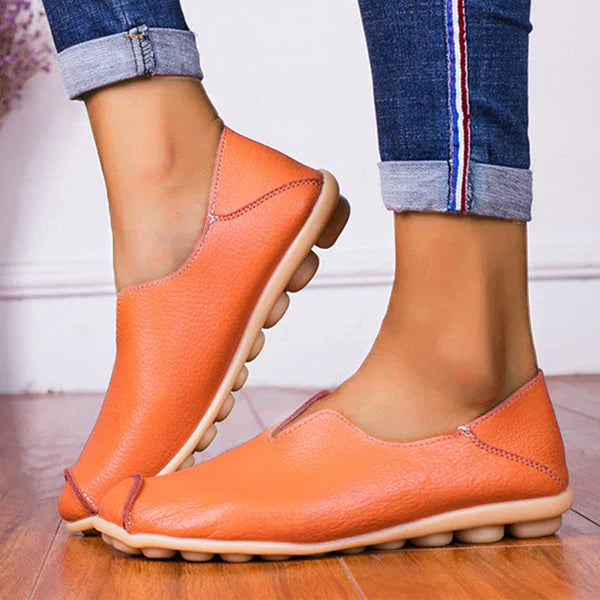 Product Image for Ivyshape | Women's Slip On Shoes Comfy, Orange / 35