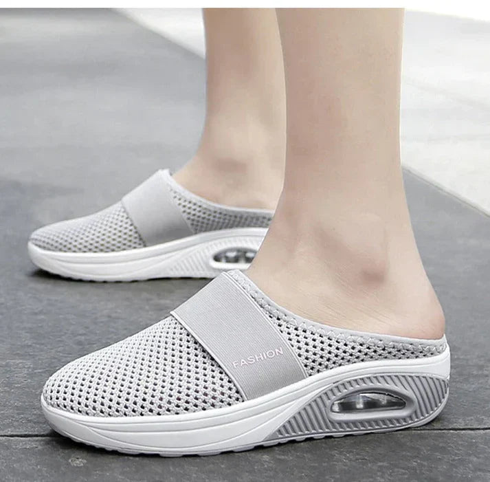 Product Image for Ivyshape | Casual Breathable Orthopedic Shoes for Women, Grey / 37