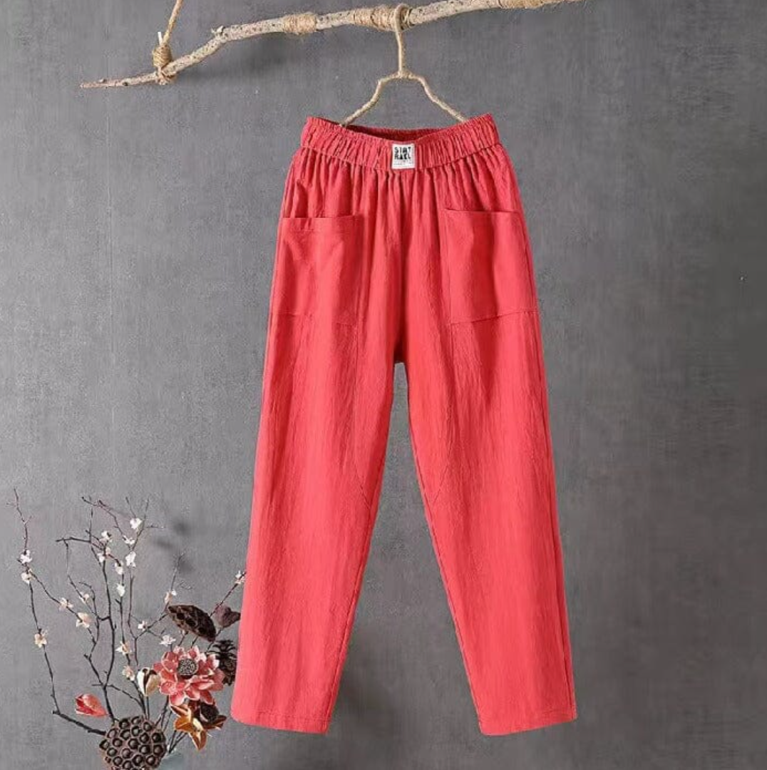 Product Image for Ivyshape | with Elastic Waist Marika, Red / 3XL