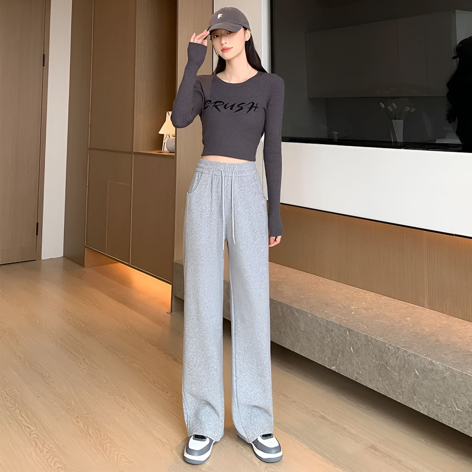 Product Image for Ivyshape | Enjoy the Cozy Comfort of Winter Fashion, Gray / XL