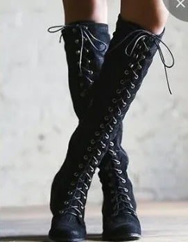 Product Image for Ivyshape | Medieval Knight Boots for Women, Black / 12