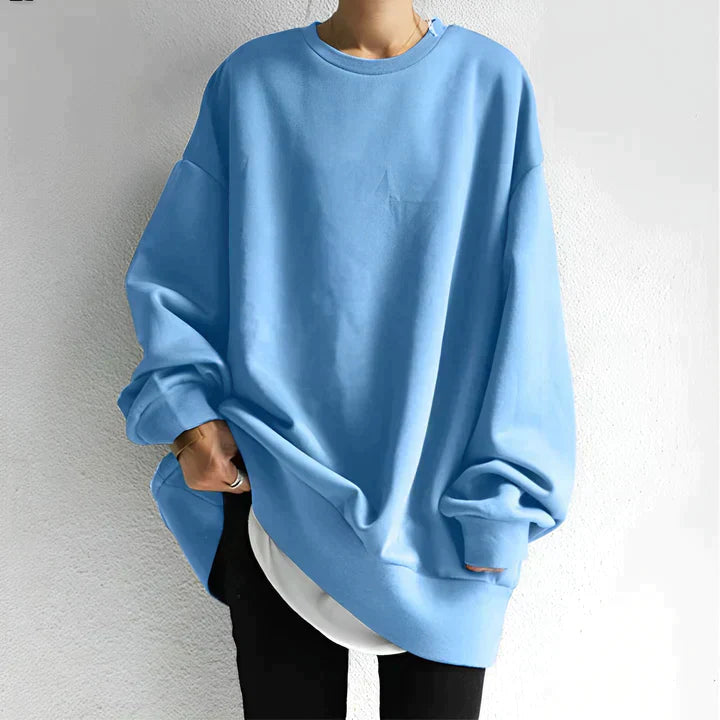 Product Image for Ivyshape | Designer Oversized Sweater, Light blue / S