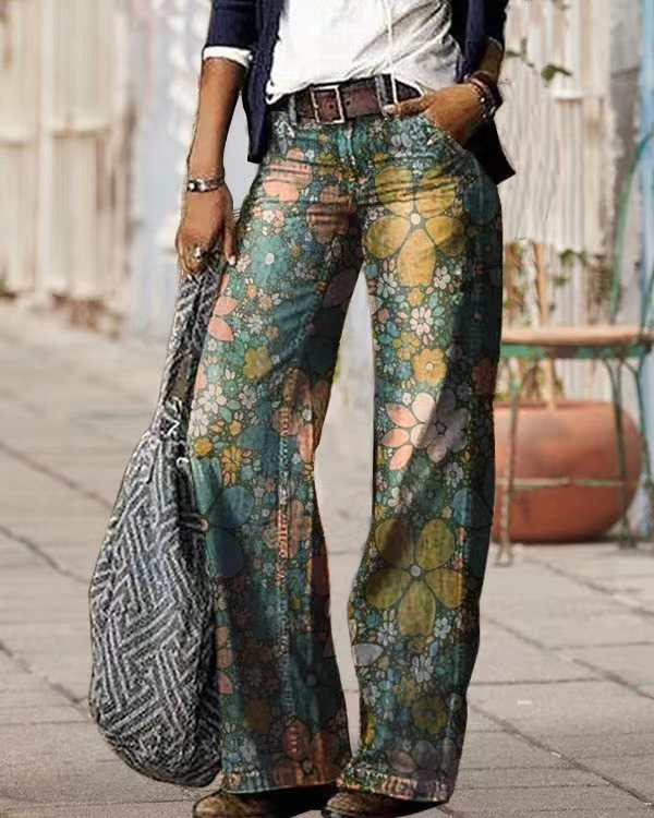 Product Image for Ivyshape | Cloth Jeans with 3D Pattern Stylish and Casual Pants, ABPREV1YJ901 / 3XL