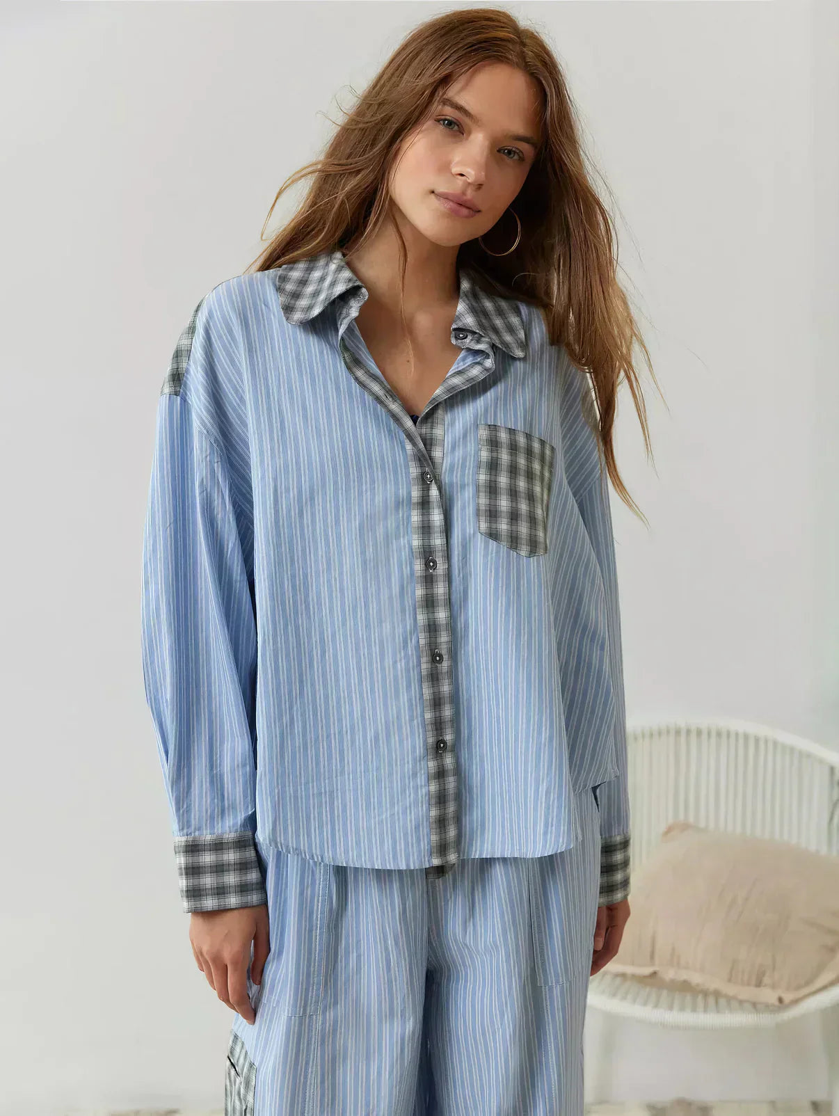 Product Image for Ivyshape | Women's Dreamy Pyjama Set for Comfort & Style, Blue / L