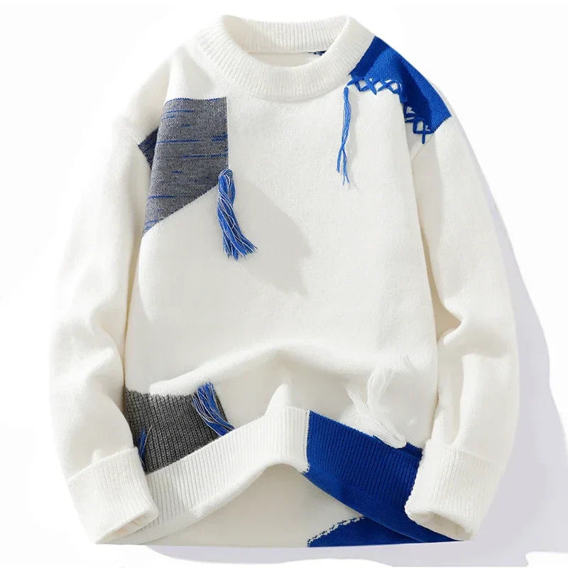 Product Image for Ivyshape | Gradient Chunky Sweater, White / XL