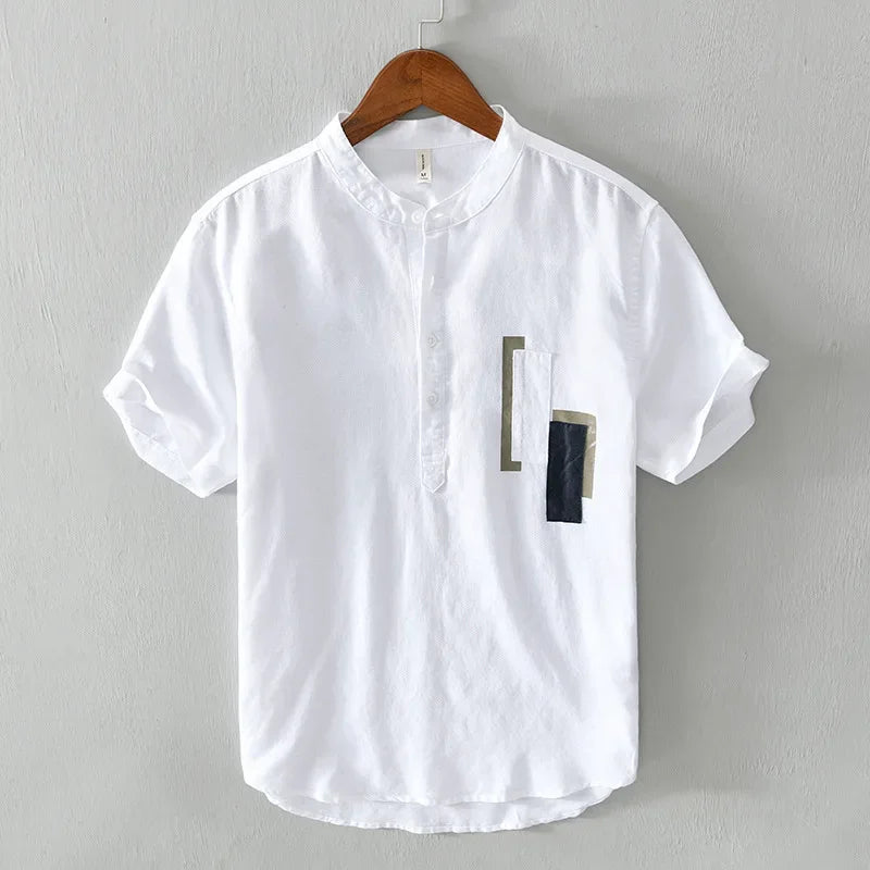 Product Image for Ivyshape | Stylish Half-Sleeves Shirt, White / M