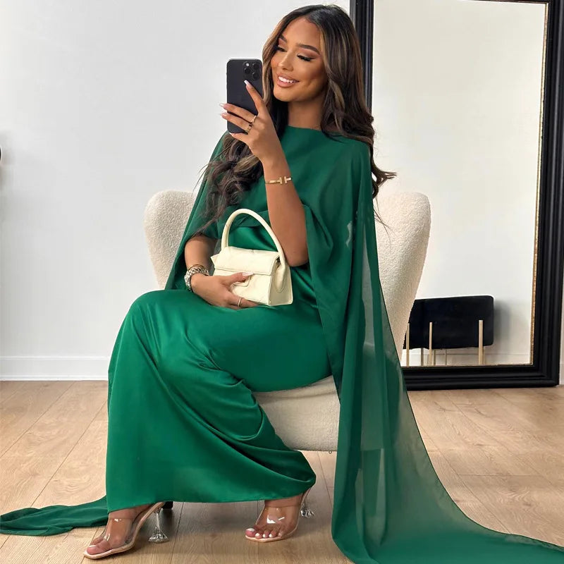 Product Image for Ivyshape | Slim Satin Cocktail Dresses, Green / XL