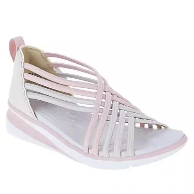 Product Image for Ivyshape | Women's Criss Cross Style Shoes Flat, Pink / 40