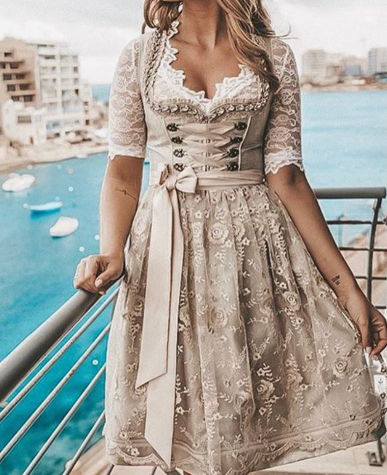 Product Image for Ivyshape | Dirndl for women with apron and blouse, S