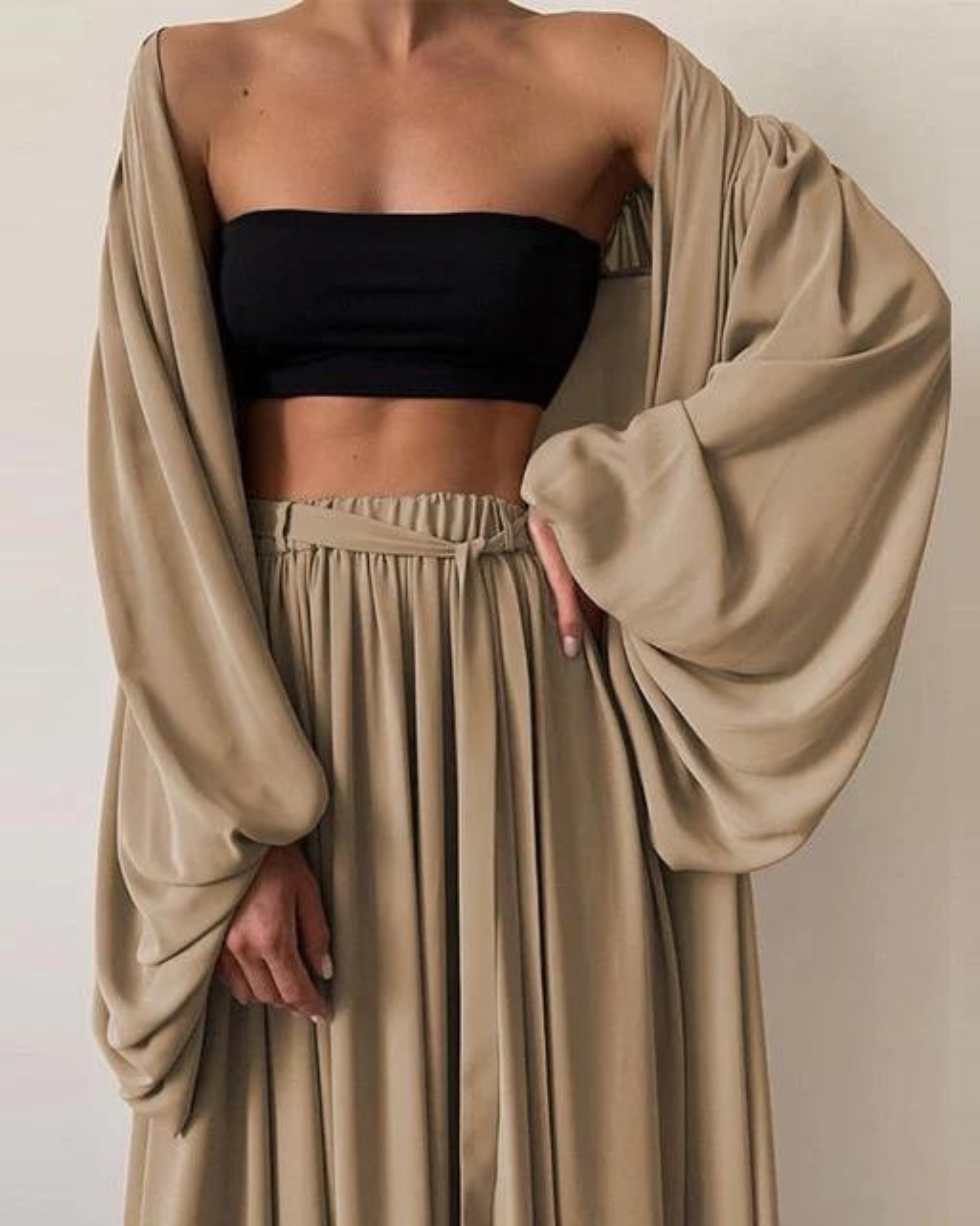 Product Image for Ivyshape | Summer Three Piece Set, Olive / S