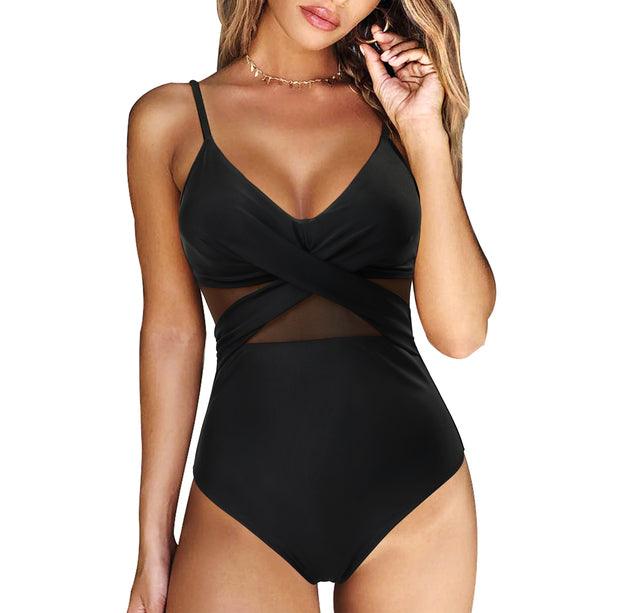 Product Image for Ivyshape | Push-Up Swimsuit Beach Comfort and Elegance, Black / L