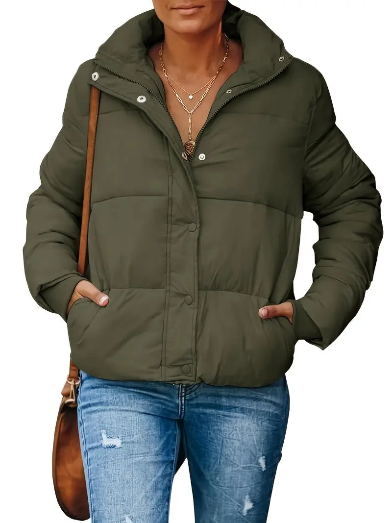 Product Image for Ivyshape | Stylish Winter Coat for Ladies, Green / L