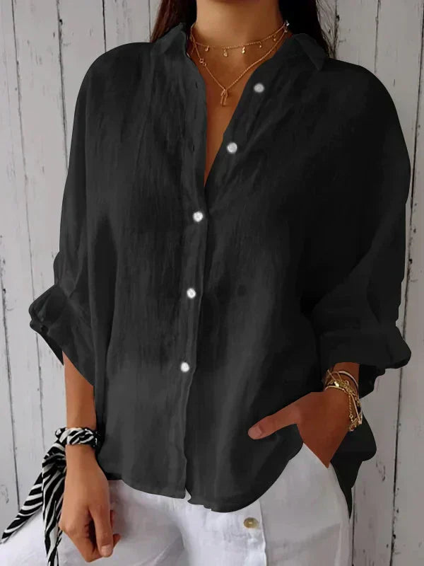 Product Image for Ivyshape | Bow Shirt, Black / XS