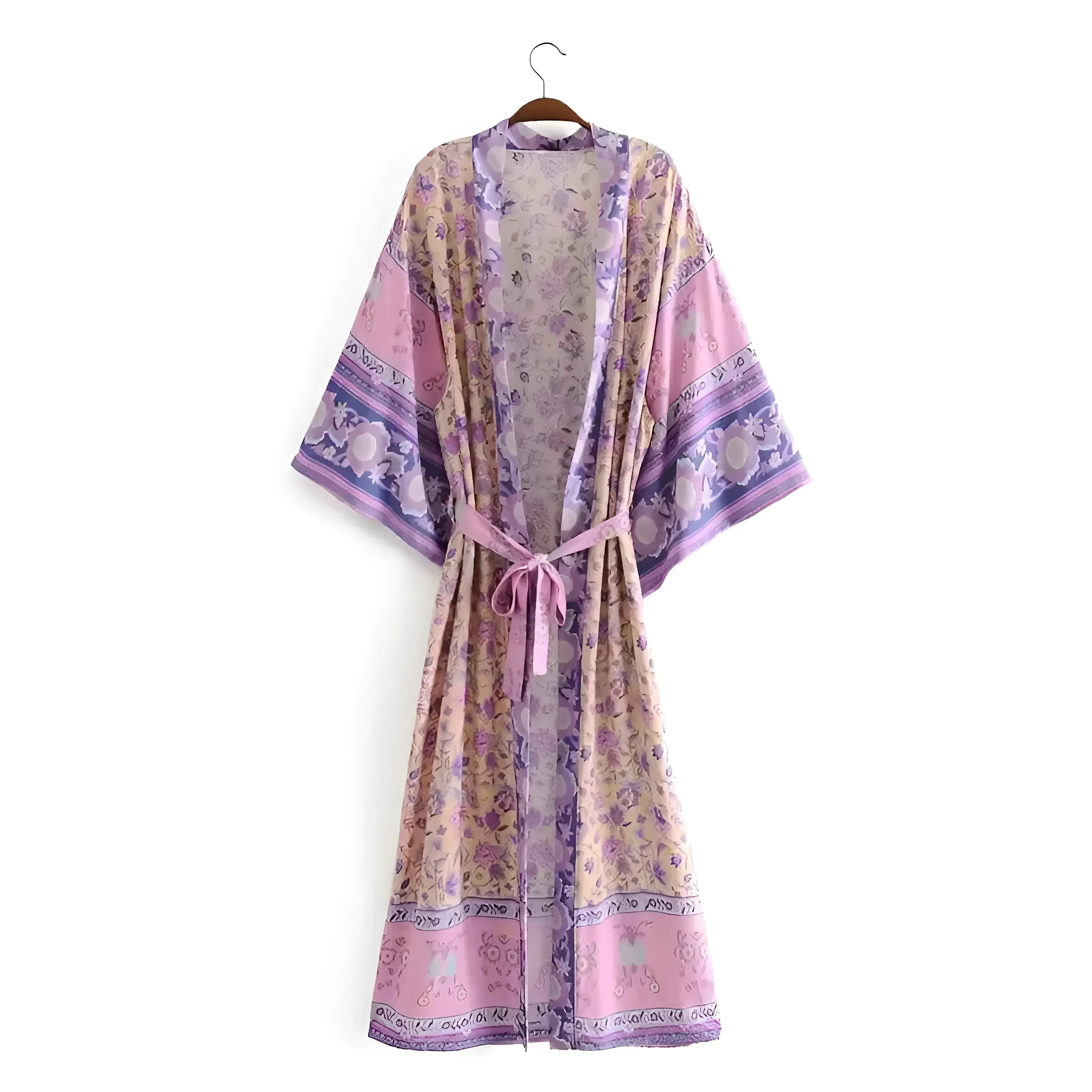 Product Image for Ivyshape | Boho Beach Kimono, Lilac / M