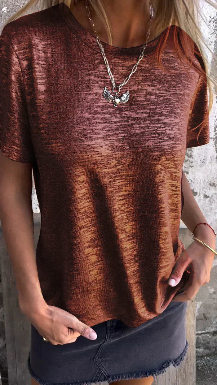 Product Image for Ivyshape | Hot Stamping Short-Sleeve T-Shirt, Rotten / S