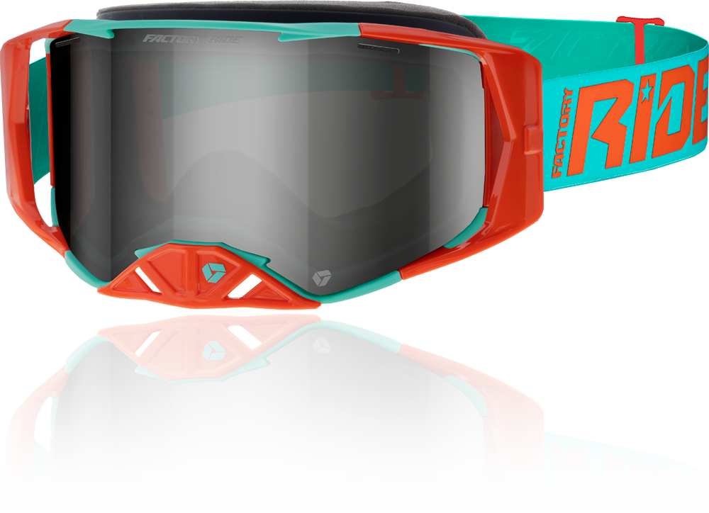 Image of Factory Ride Snow Goggle in pepper-mint colorway