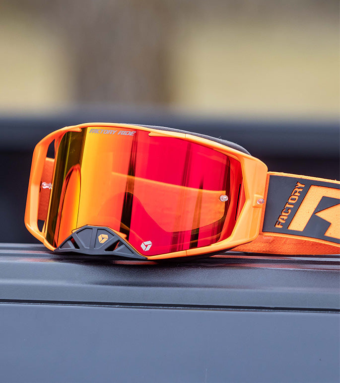 Factory Ride MX Goggle in crush colorway