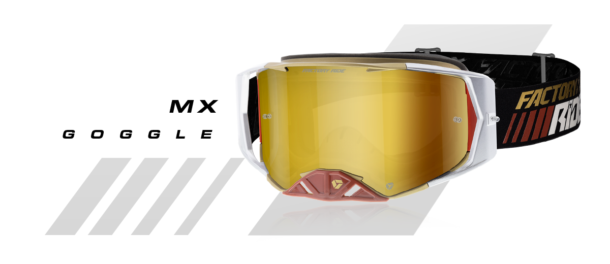 Image of Factory Ride MX Goggle in Elite colorway 