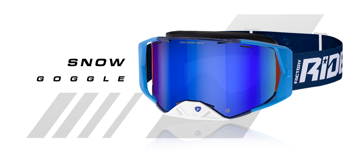 Image of Factory Ride Snow Goggle in icebox colorway