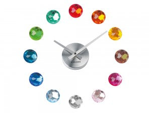 Karlsson Diamond DIY Multi Coloured Clock