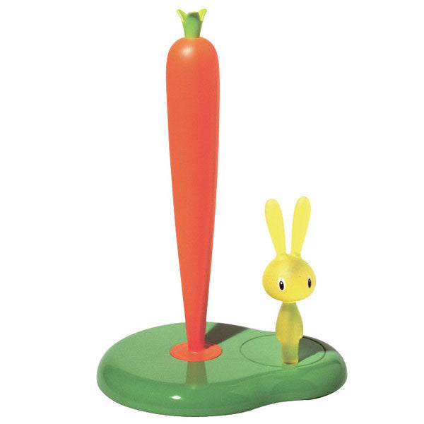 alessi-bunny-and-carrot-kitchen-roll-holder-green