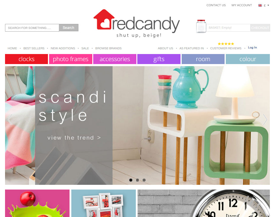 Red Candy website