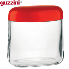Guzzini Latina Storage Jar - red