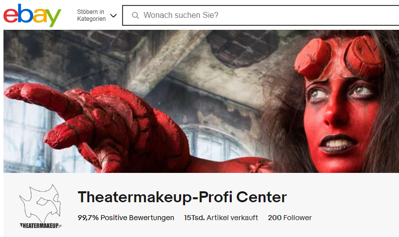 eBay Shop Theatermakeup.de