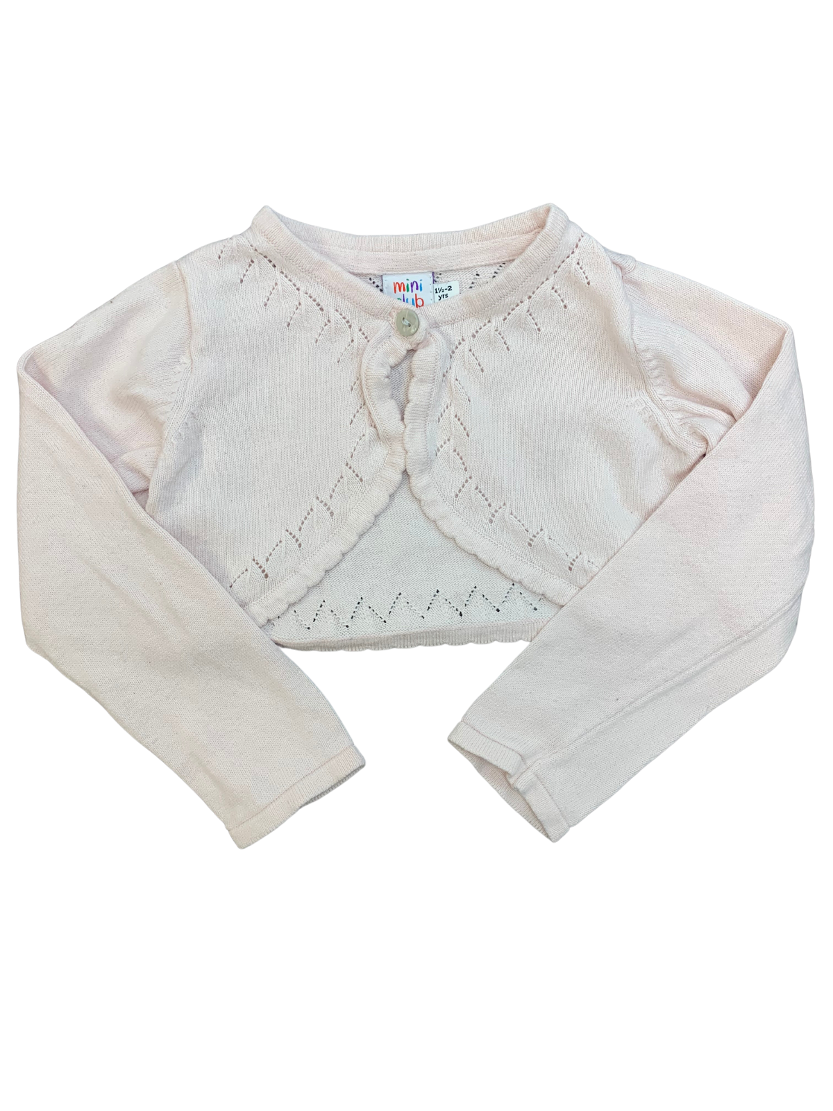 Mini Club Cropped Cardigan Baby Girl 18-24 Months – Reborn Rags