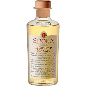 0,7l Vol. MOSCATO 40% Bocchino di D\'ASTI Grappa