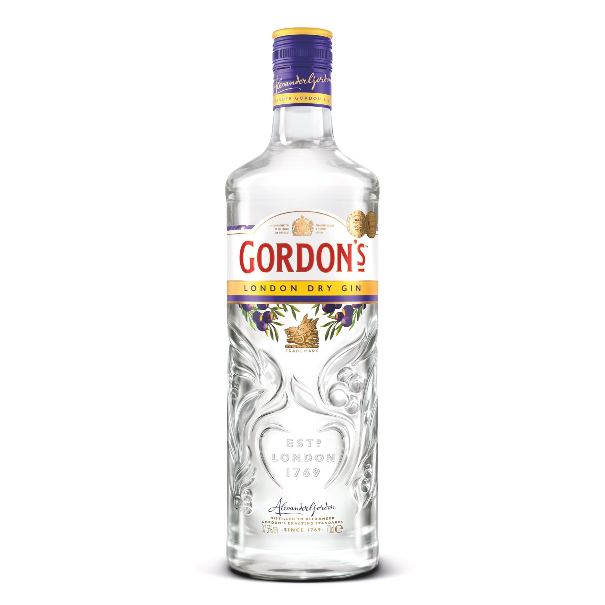 Vol. 37,5% Gordon\'s Distilled 0,7l Gin SICILIAN LEMON