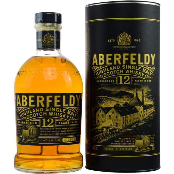 Aberfeldy 12 Years Highland Single Malt Scotch Whisky