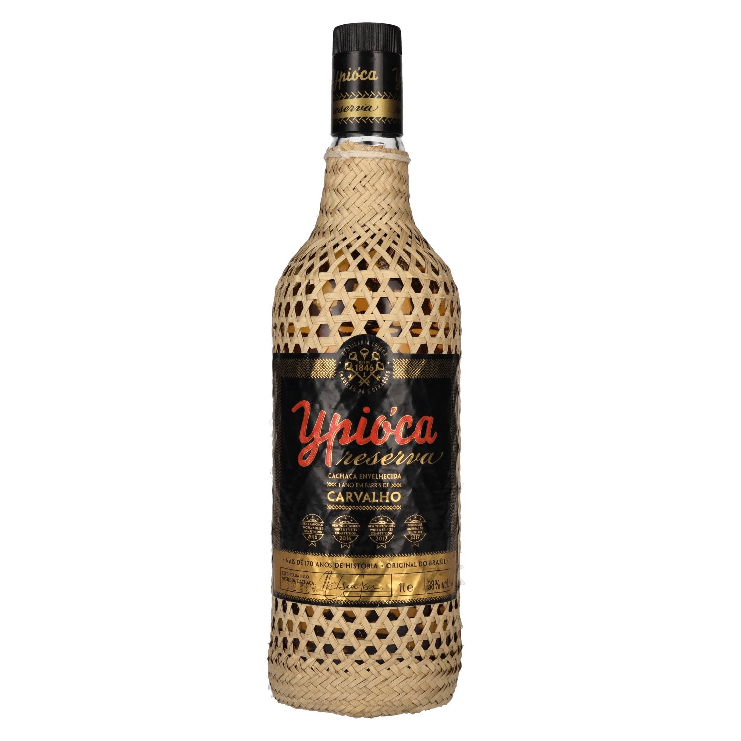 Ypióca Cachaça Envelhecida Reserva Especial OURO 38% Vol. 0,7l