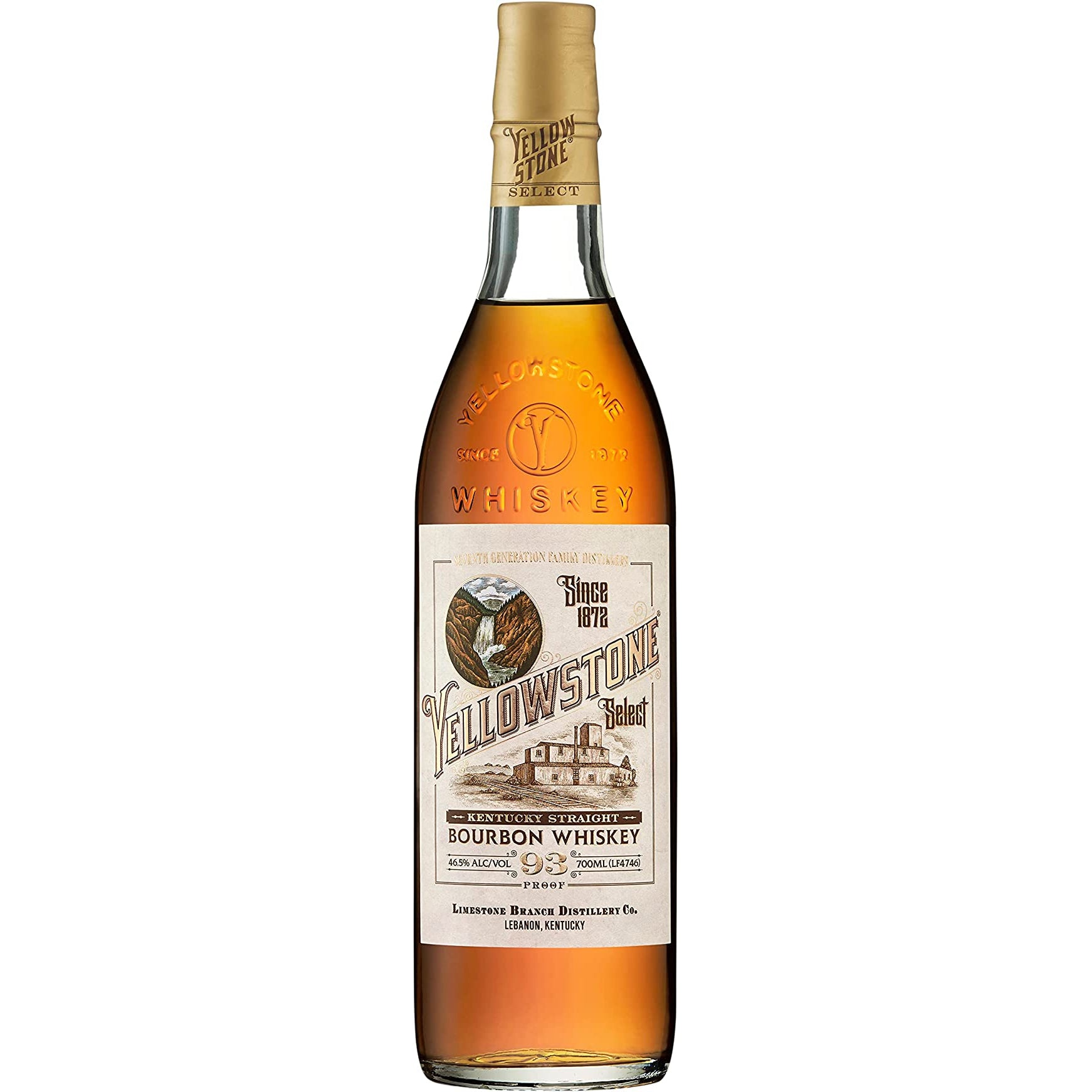 46,5% Yellowstone 0,7l Kentucky Whiskey SELECT Straight Bourbon Vol.