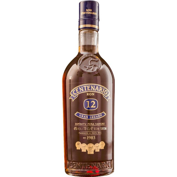 Ron Centenario GRAN LEGADO Rum No. 12 40% Vol. 0,7l