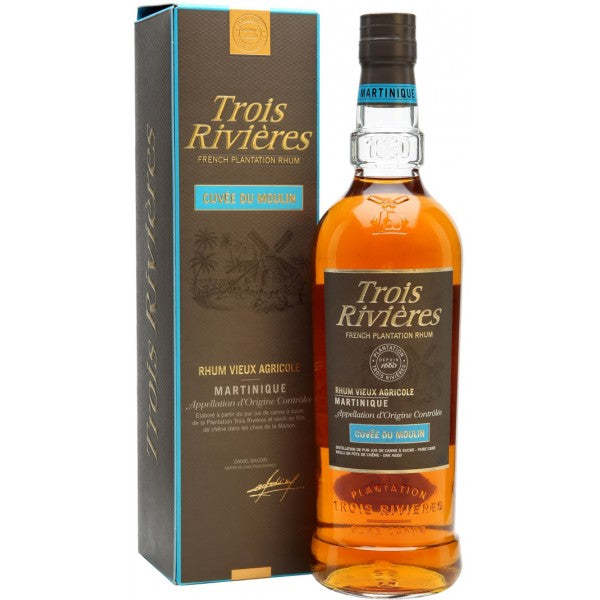 Rhum black spiced Rivière du Mat 35° - 70cl